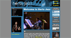 Desktop Screenshot of hertsjazz.co.uk
